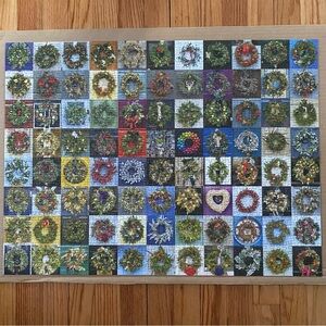 Handmade Wreaths Galison Puzzle 1000 Pieces Complete